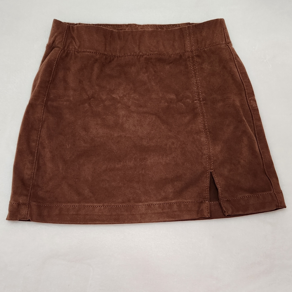 American Eagle Outfitters Suede Mini Skort